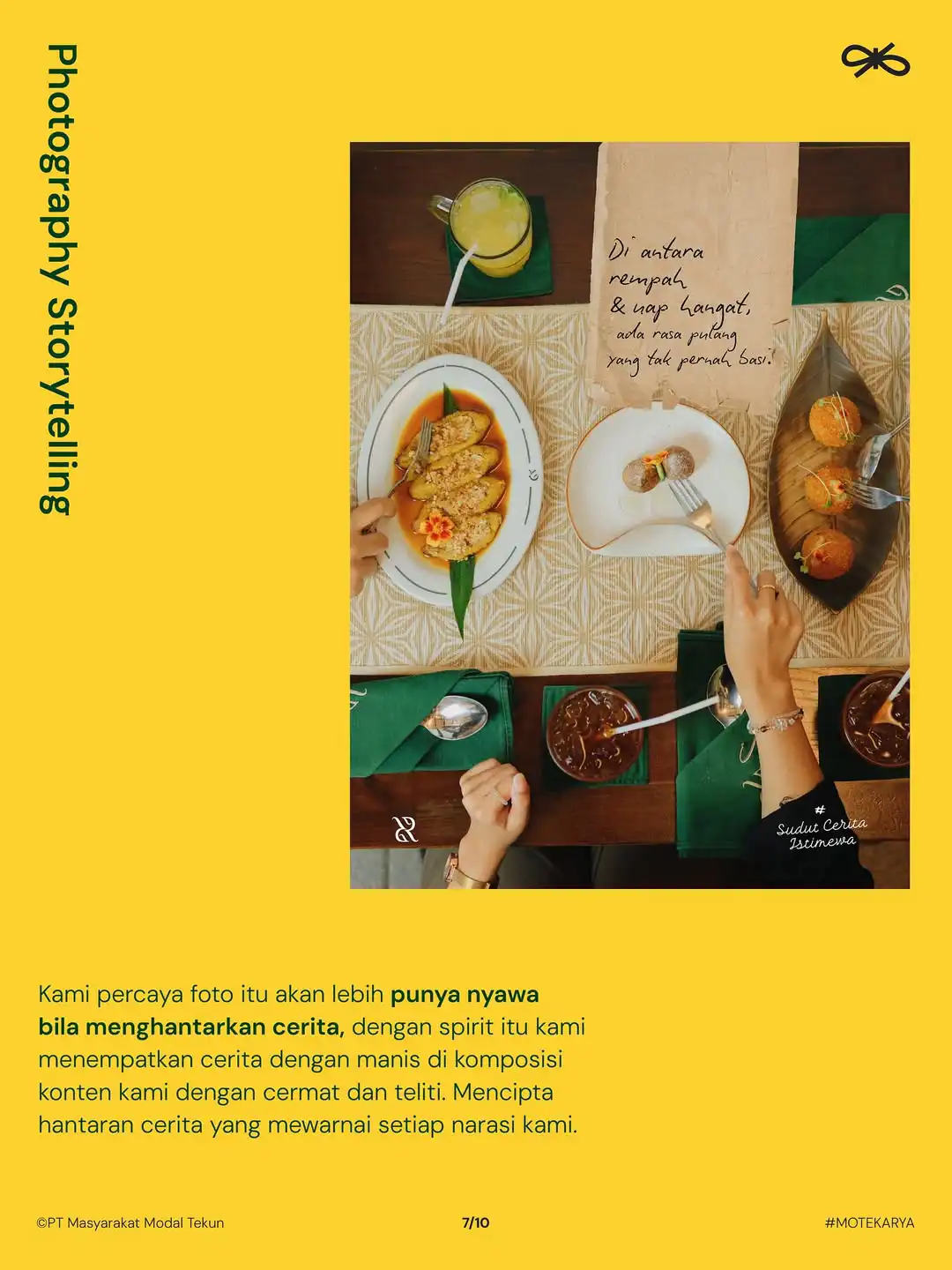 Kapan Terakhir Kali Kamu Tersihir oleh Sebuah Foto? Rahasia Photography Storytelling untuk Konten F&B yang "Punya Nyawa"