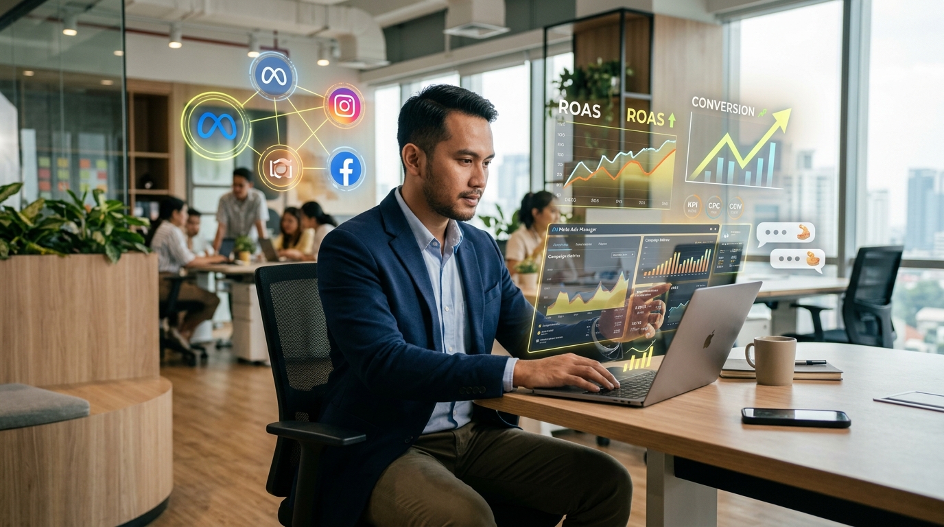 Strategi Scale Up Meta Ads: Naikkan Budget Aman, ROAS Tetap Optimal